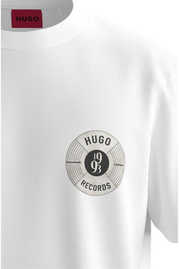 HUGO Camiseta manga corta Blanco