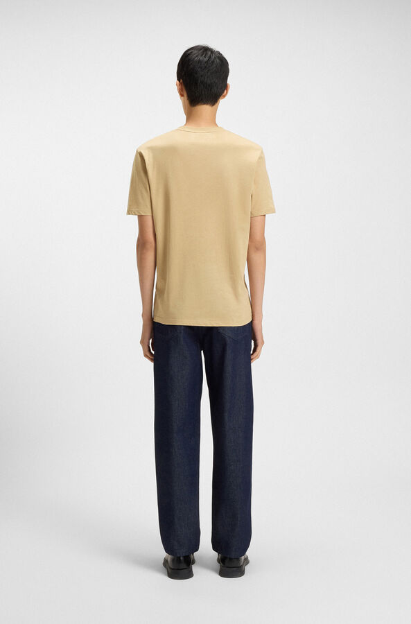 HUGO Camiseta manga corta Beige