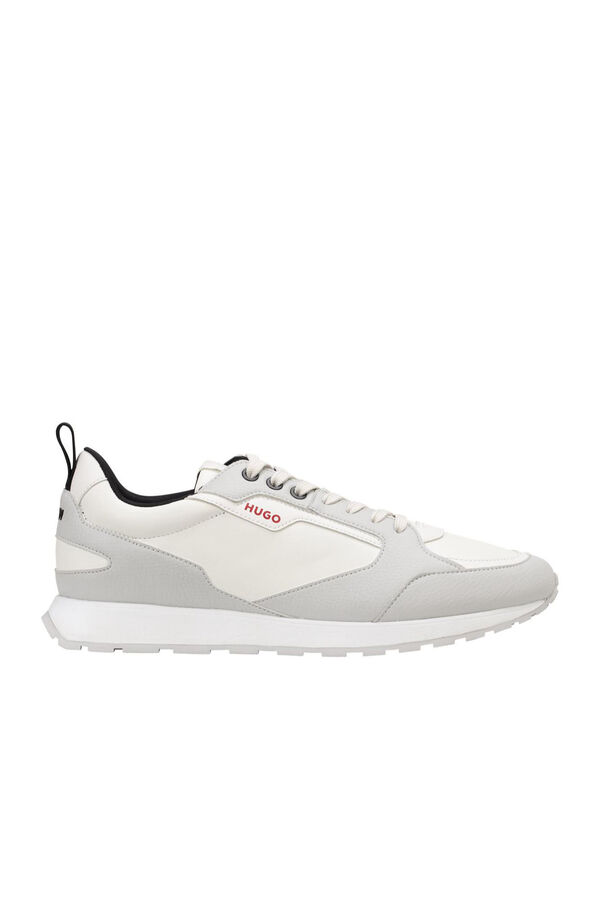 HUGO Zapatillas retro Beige