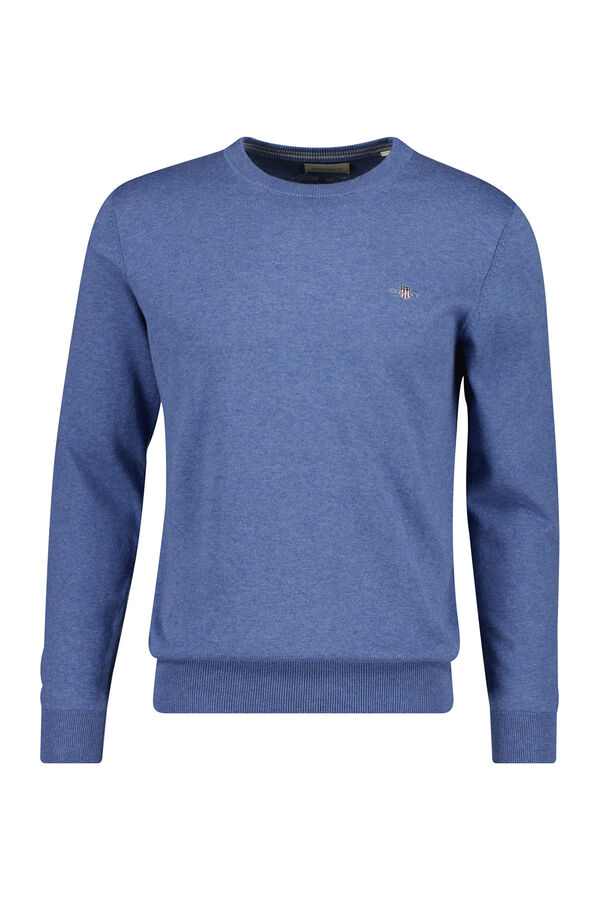 Gant Jersey cl&aacute;sico de algod&oacute;n Azul