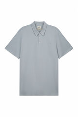 OOTO Polo single jersey Azul