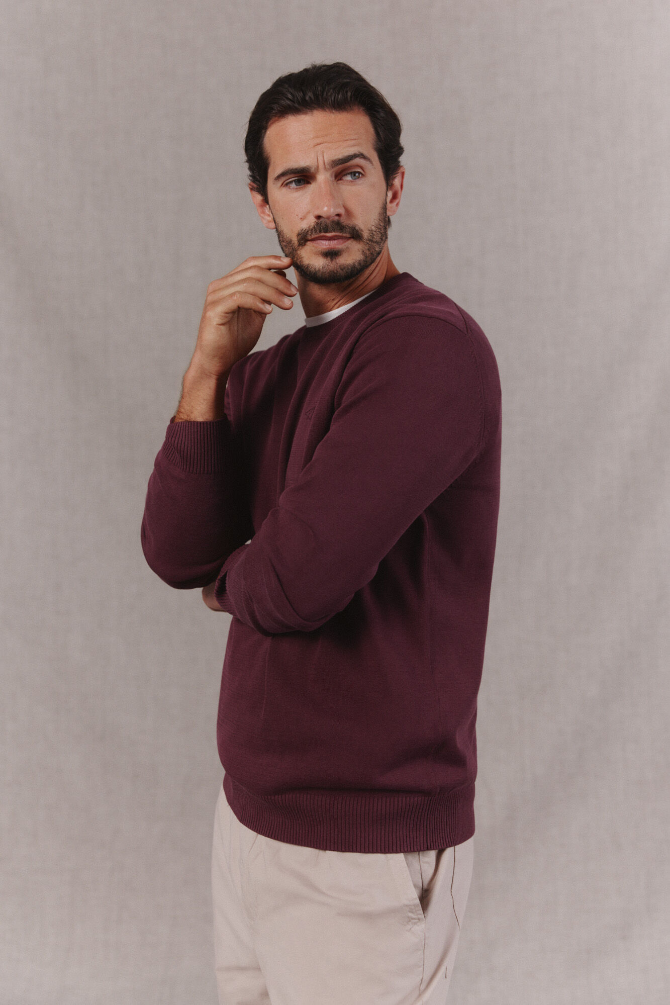 OOTO Jersey b&aacute;sico cuello caja