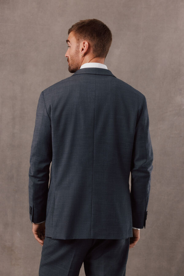 OOTO Americana traje serreta gris Gris oscuro