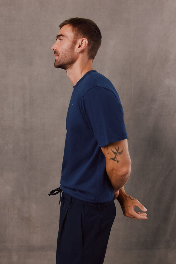 OOTO Camiseta ligera Azul marino