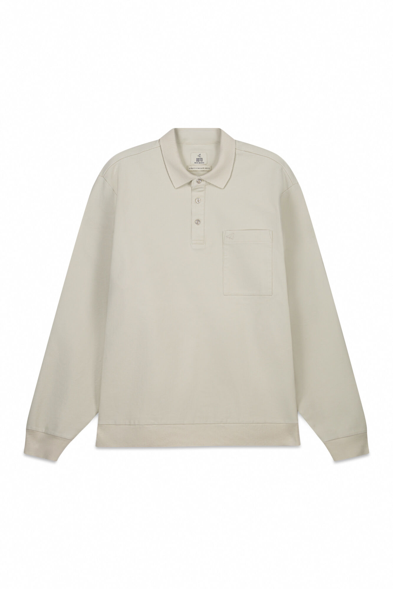 OOTO Sudadera cuello polo