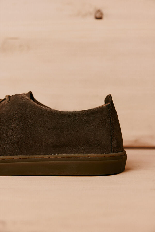 OOTO Zapato wallabee serraje Beige
