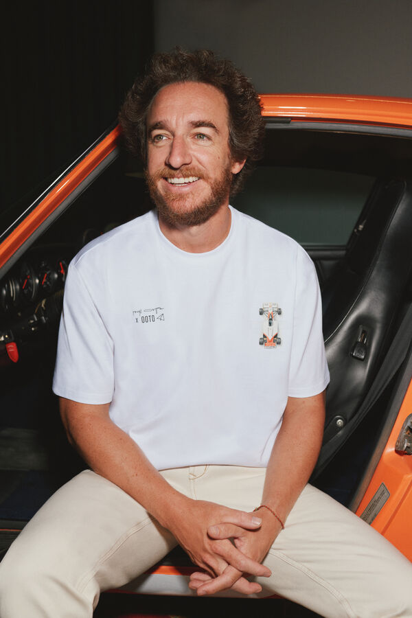 OOTO Camiseta Manu Campa x OOTO Blanco