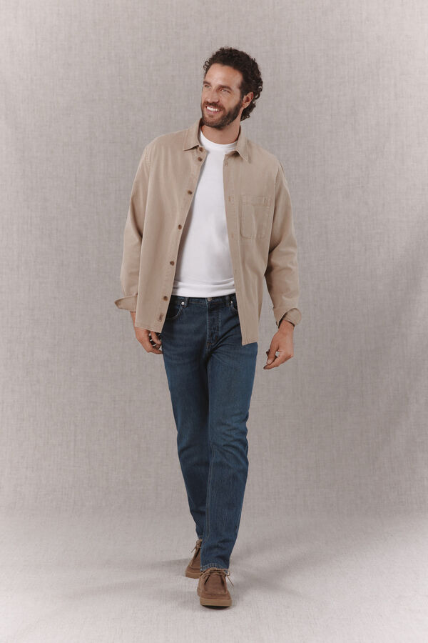 OOTO Pantal&oacute;n vaquero slim fit Azul marino
