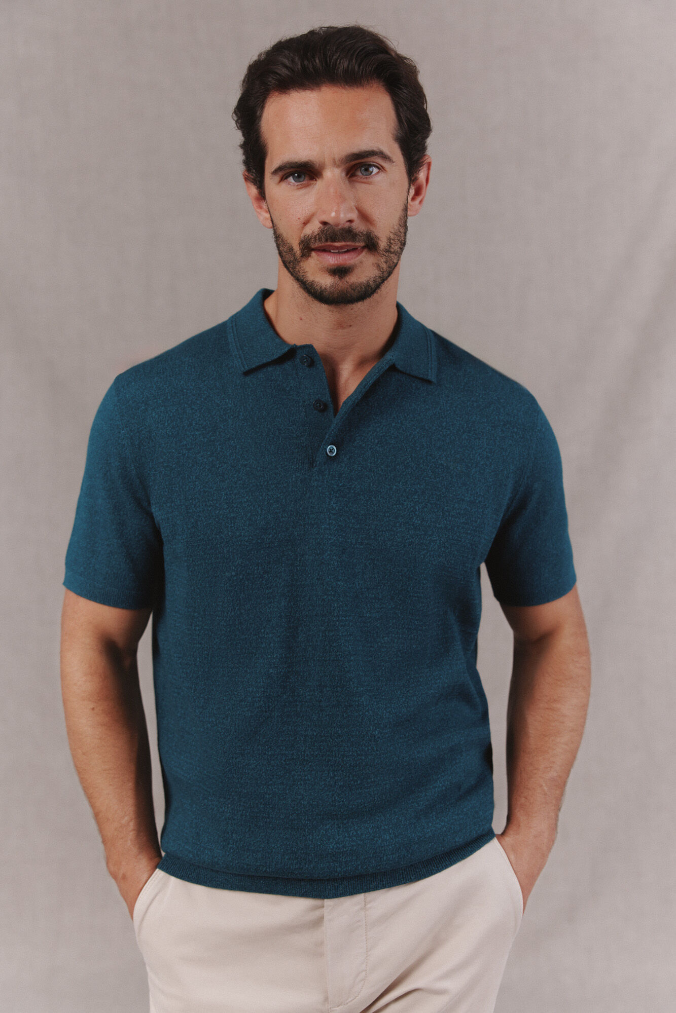 OOTO Jersey polo manga corta torzal