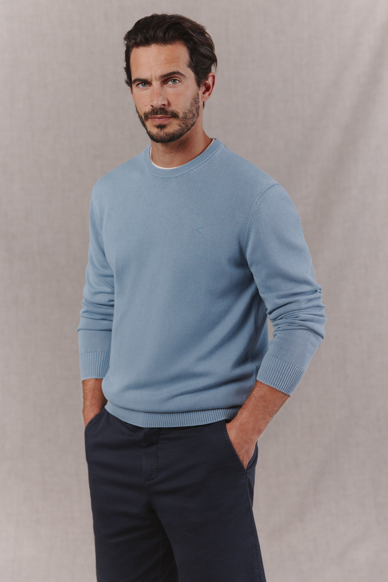 OOTO Jersey b&aacute;sico cuello caja