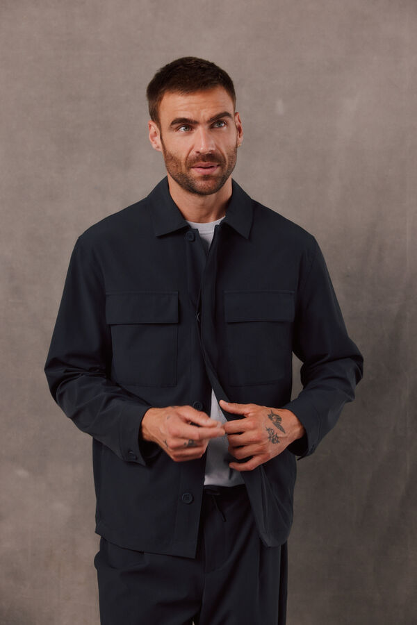 OOTO Sobrecamisa t&eacute;cnica Gris