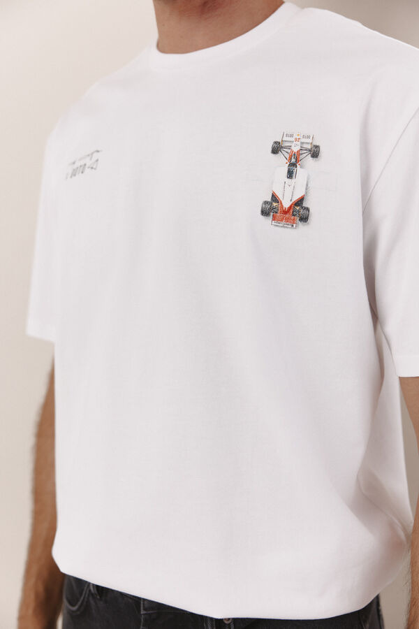 OOTO Camiseta Manu Campa x OOTO Blanco