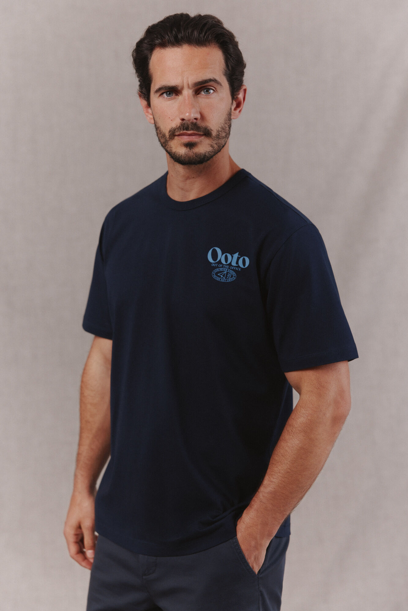 OOTO Camiseta logo lavada