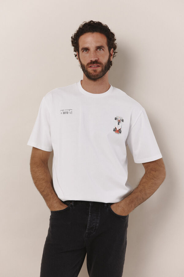 OOTO Camiseta Manu Campa x OOTO Blanco