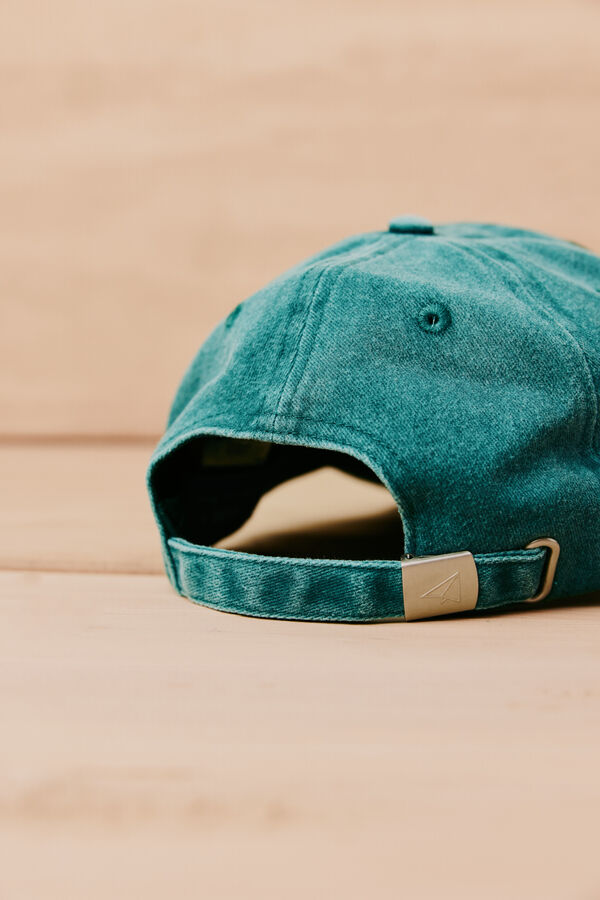 OOTO Gorra visera textil Verde oscuro