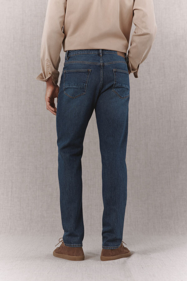 OOTO Pantal&oacute;n vaquero slim fit Azul marino