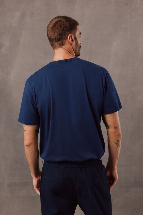 OOTO Camiseta ligera Azul marino