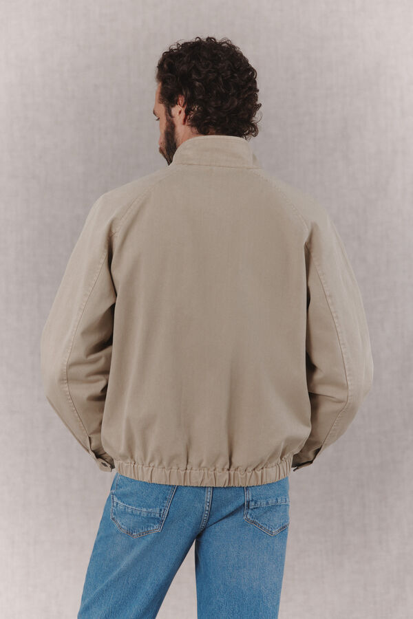 OOTO Cazadora ligera casual Beige