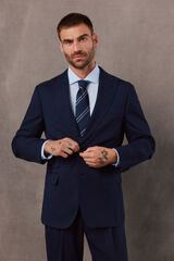 OOTO Americana traje panama navy Azul marino