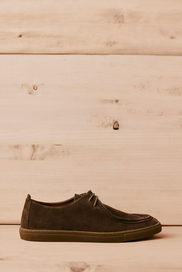 OOTO Zapato wallabee serraje Beige