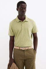 Pedro del Hierro Polo liso Verde