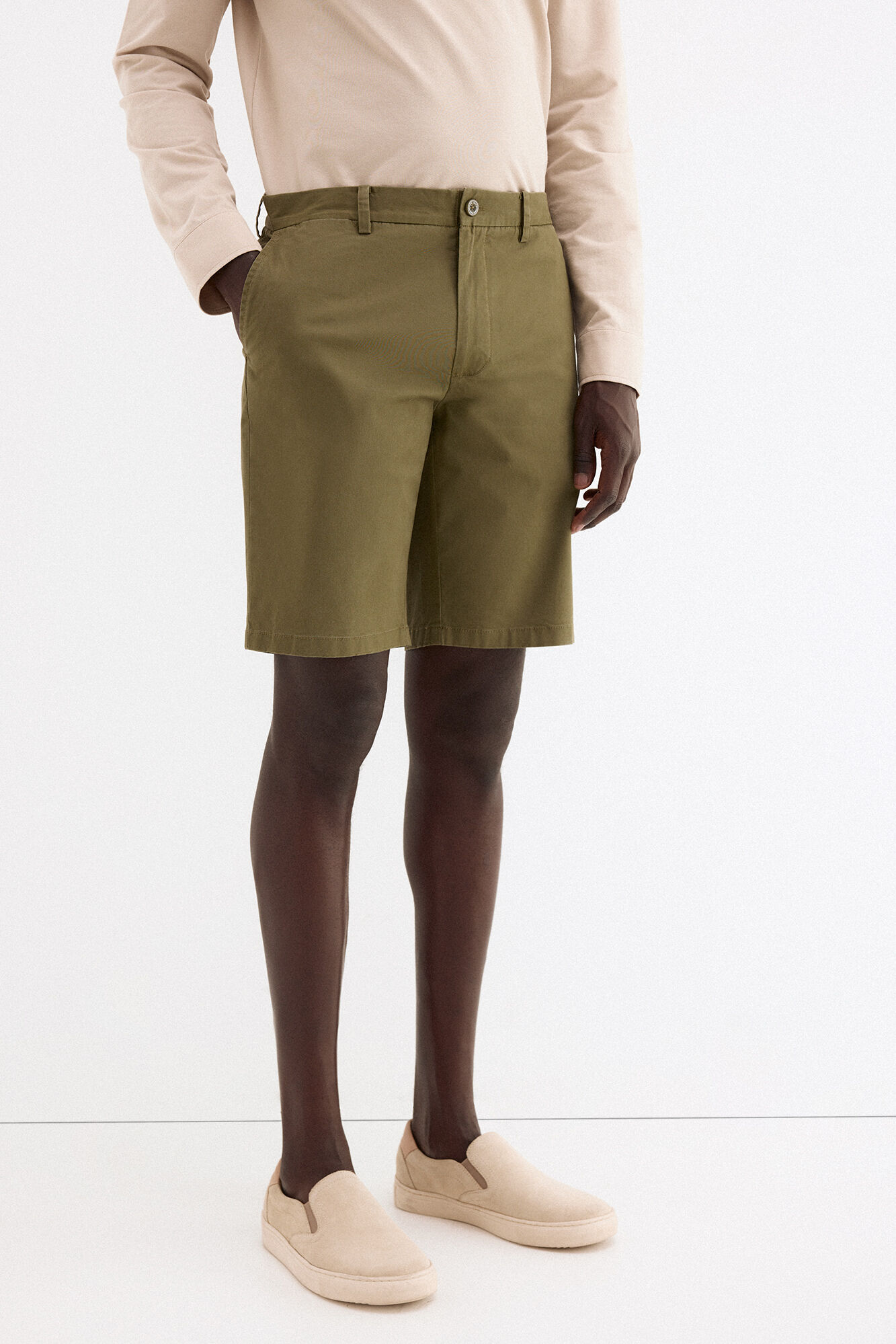 Pedro del Hierro Bermuda chino regular