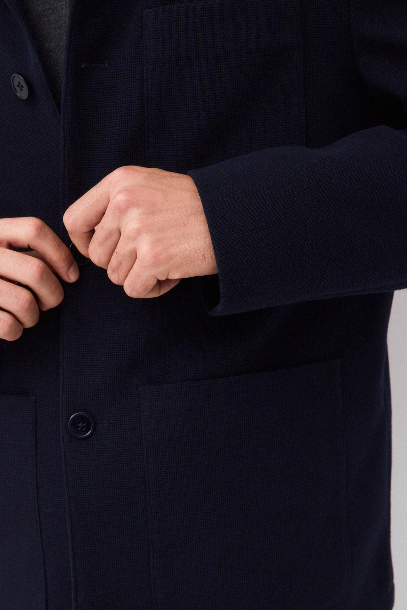 Pedro del Hierro Sobrecamisa de punto