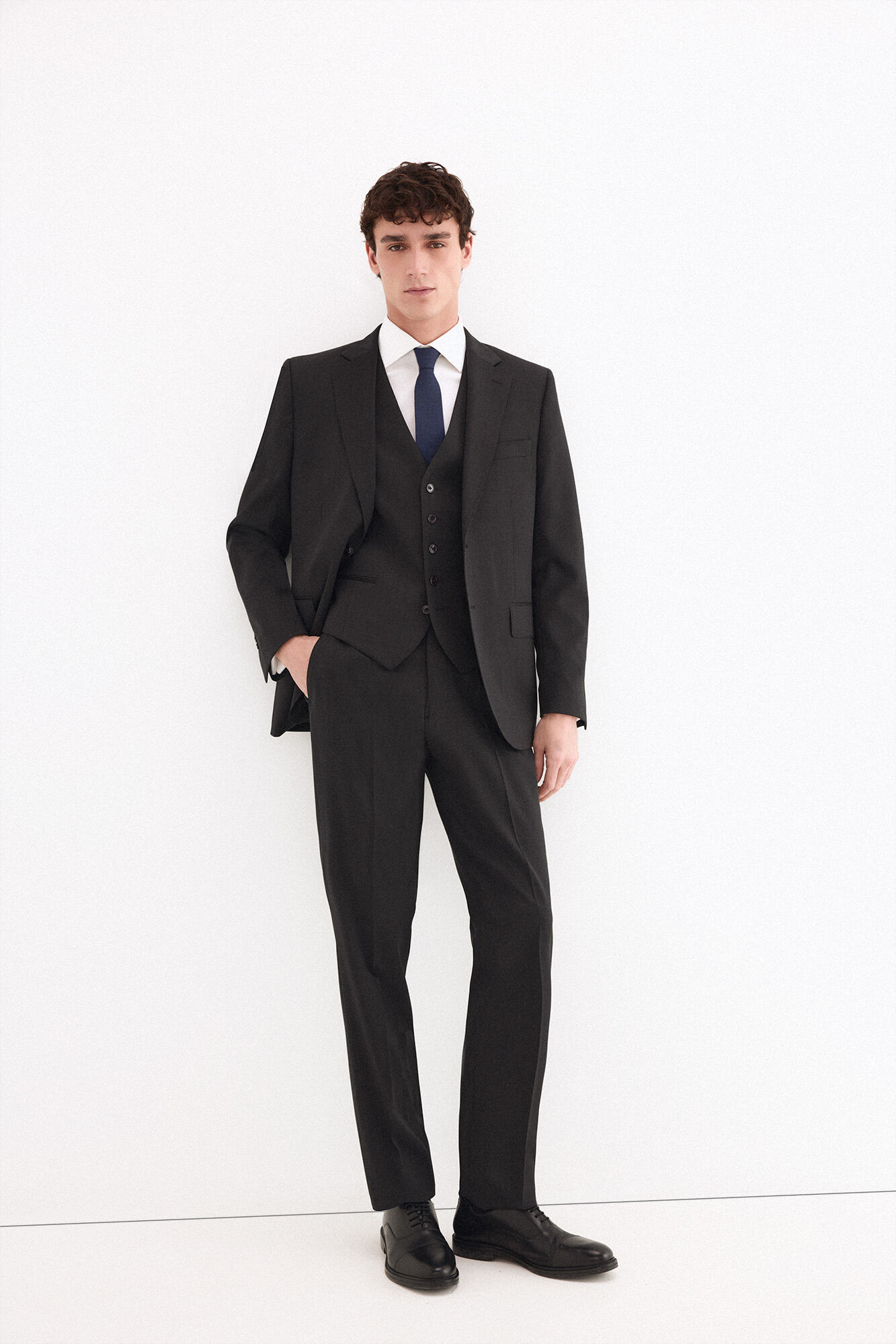 Pedro del Hierro Americana lisa bi-stretch tailor