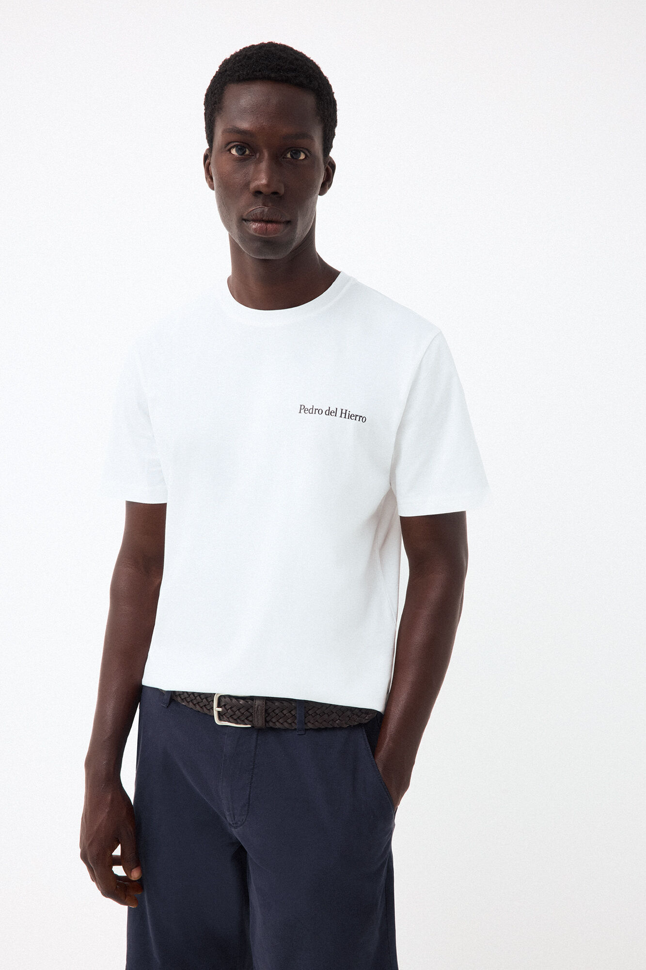 Pedro del Hierro Camiseta logo peque&ntilde;o