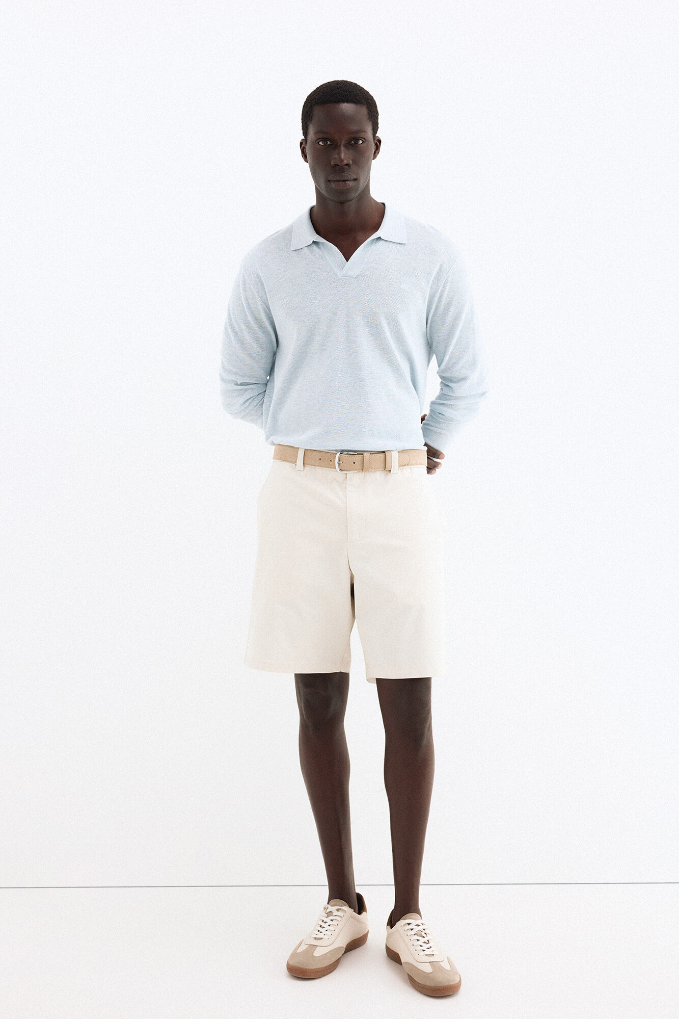 Pedro del Hierro Bermuda ligera con gomas