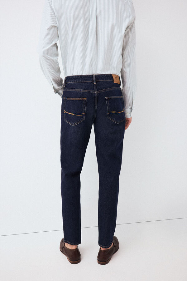 Pedro del Hierro Pantal&oacute;n vaquero slim tapered fit Azul