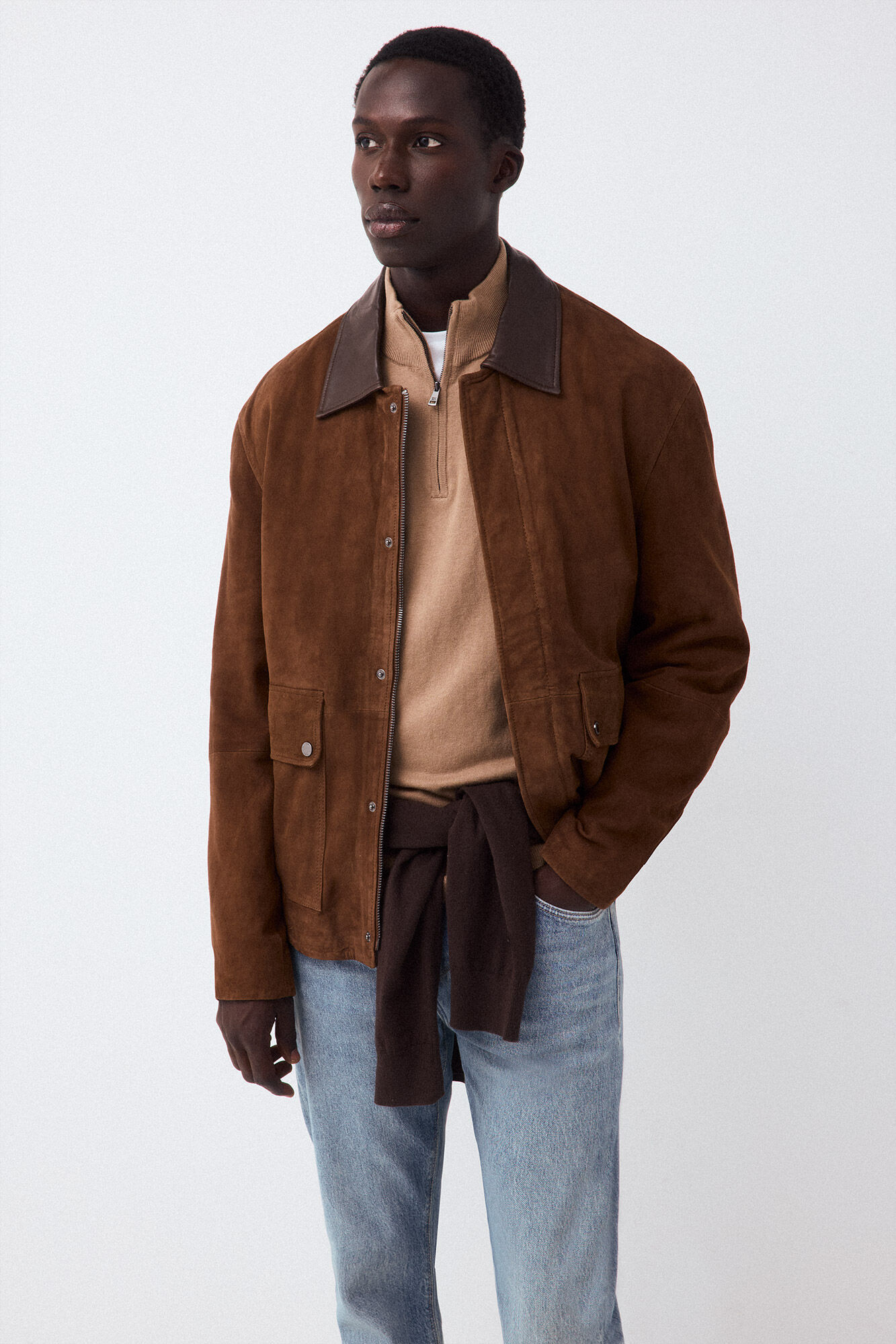 Pedro del Hierro Cazadora piel