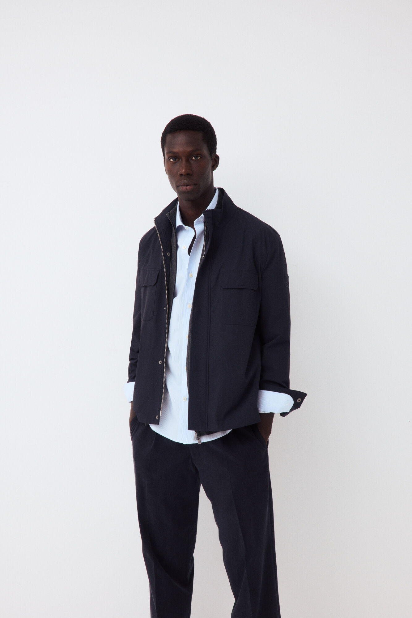 Pedro del Hierro Sobrecamisa t&eacute;cnica
