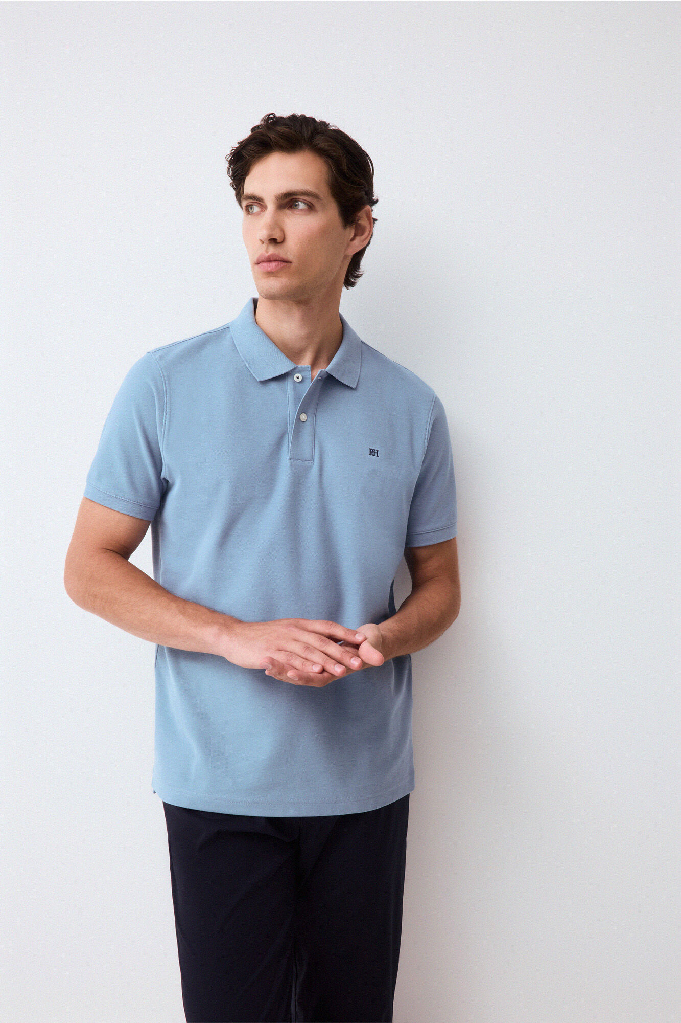 Pedro del Hierro Polo b&aacute;sico piqu&eacute;