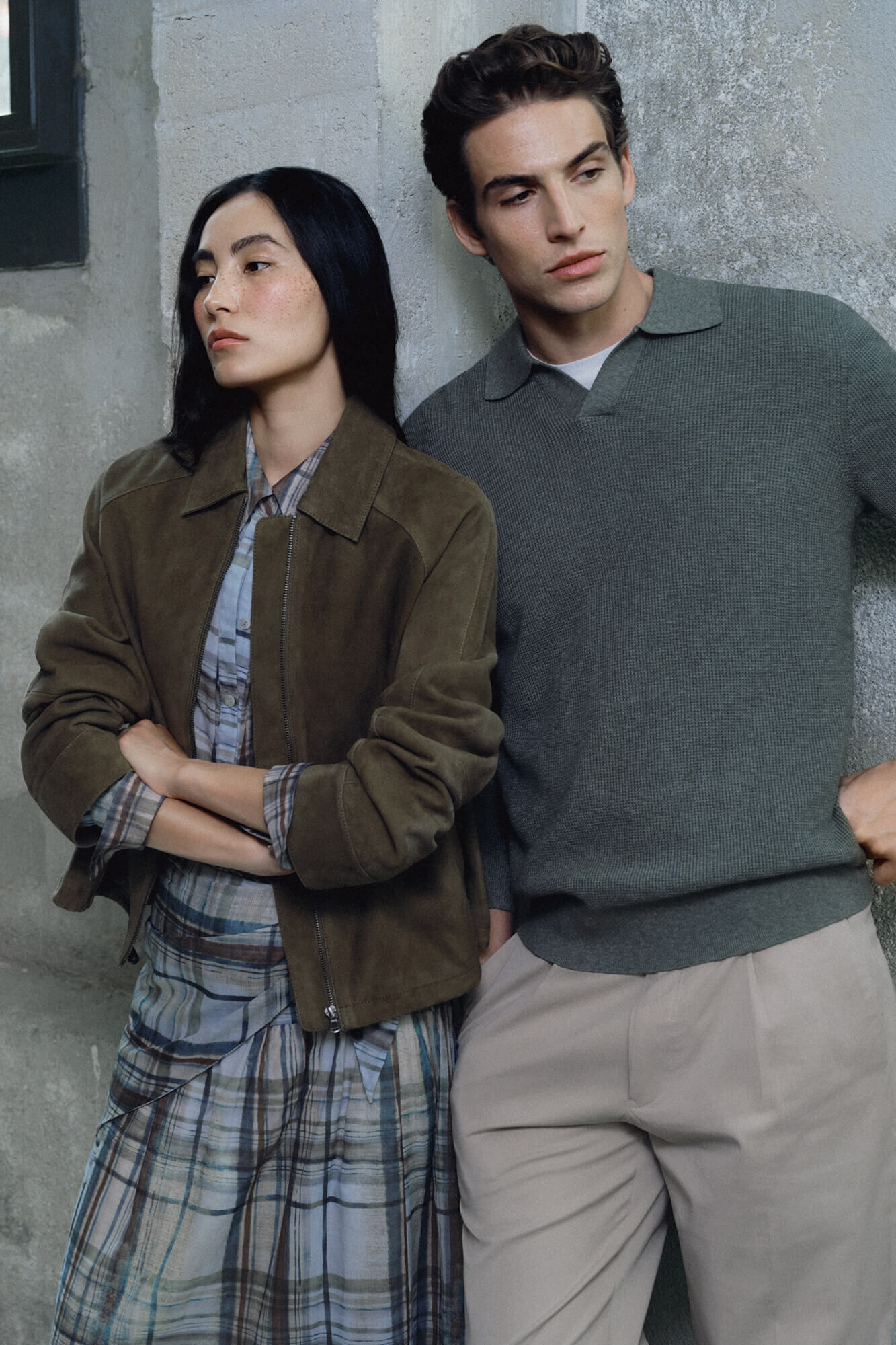 Pedro del Hierro Jersey punto cuello polo algod&oacute;n estructura
