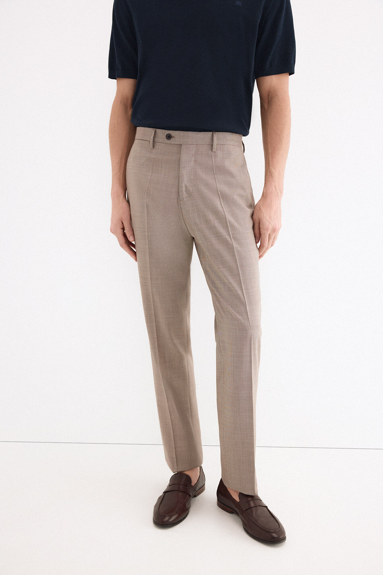 Pedro del Hierro Pantal&oacute;n estructura tailored