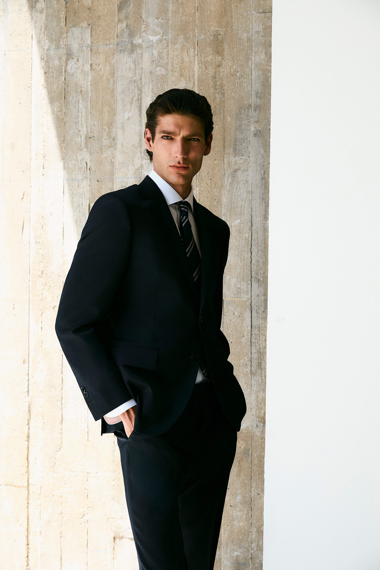 Pedro del Hierro Americana traje coordinado tailored b&aacute;sico