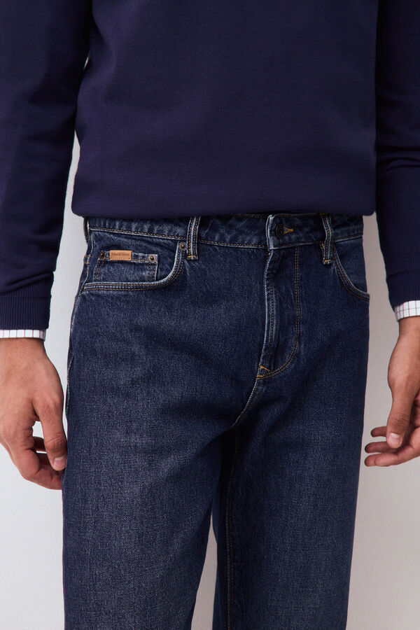 Pedro del Hierro Pantal&oacute;n vaquero regular fit Azul