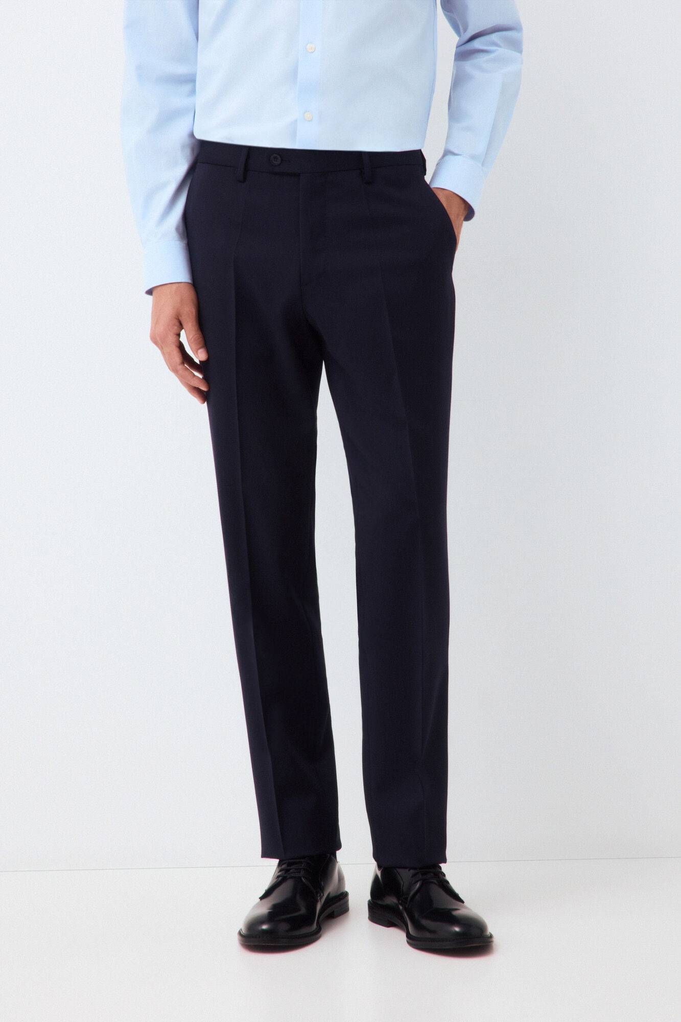 Pedro del Hierro Pantal&oacute;n traje coordinado tailored b&aacute;sico