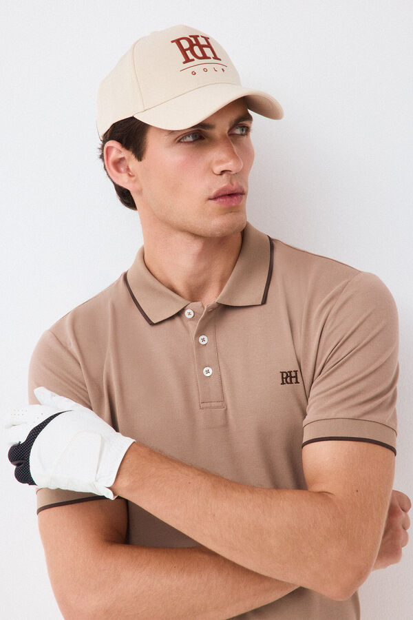 Pedro del Hierro Gorra visera golf Beige