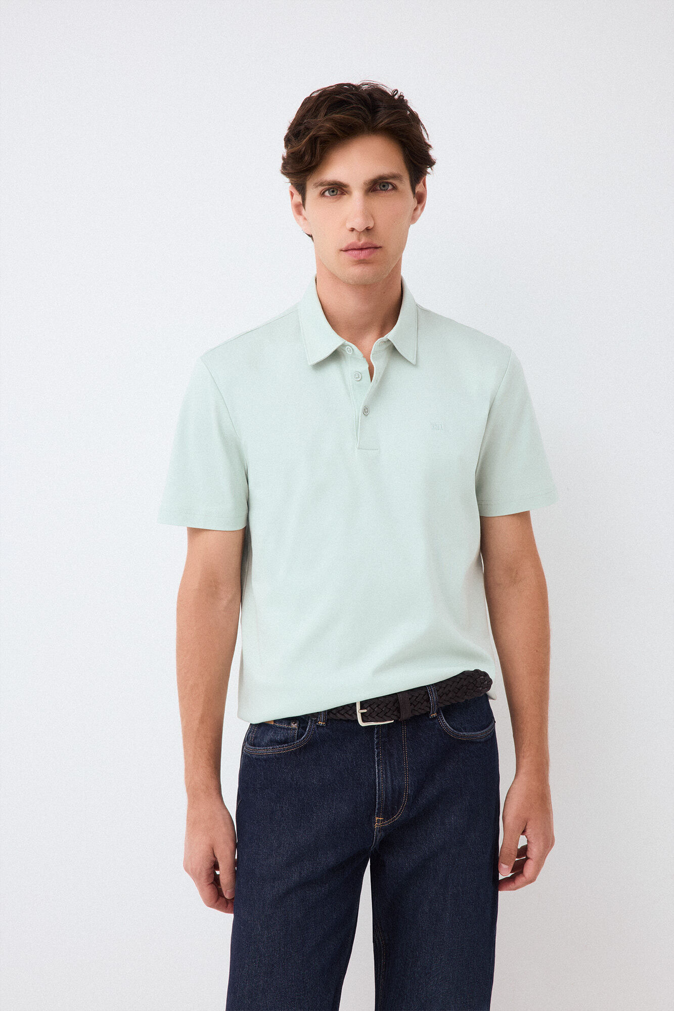 Pedro del Hierro Polo liso mercerizado