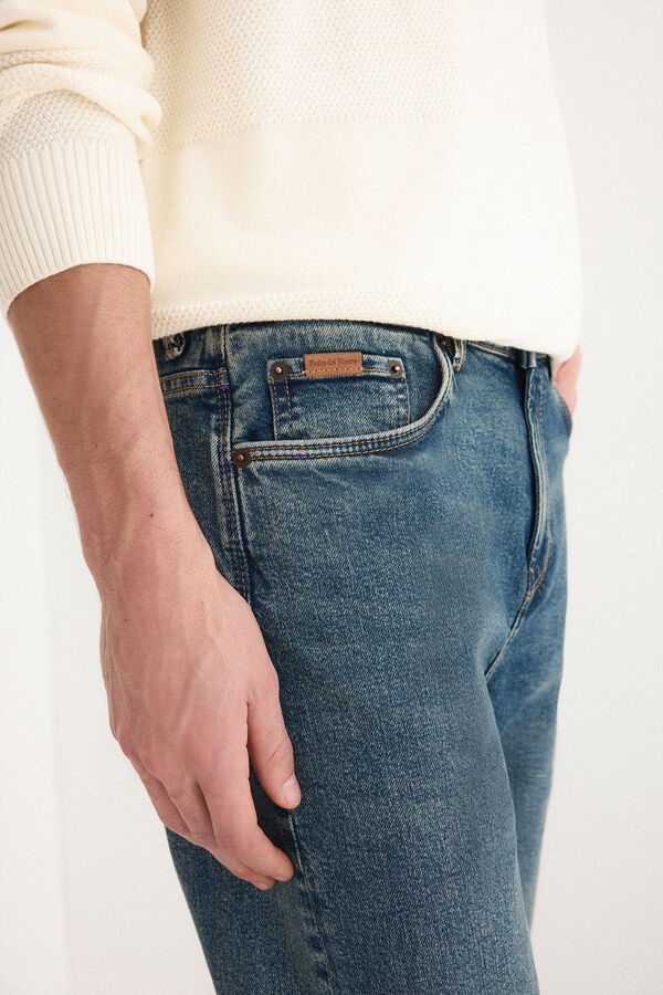 Pedro del Hierro Pantal&oacute;n vaquero premium flex regular Azul