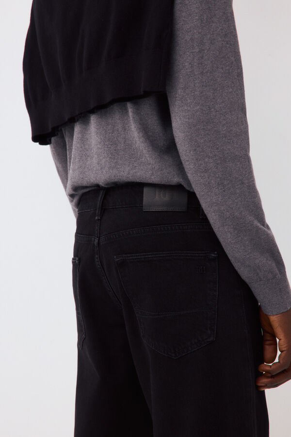 Pedro del Hierro Pantal&oacute;n vaquero tapered fit Negro