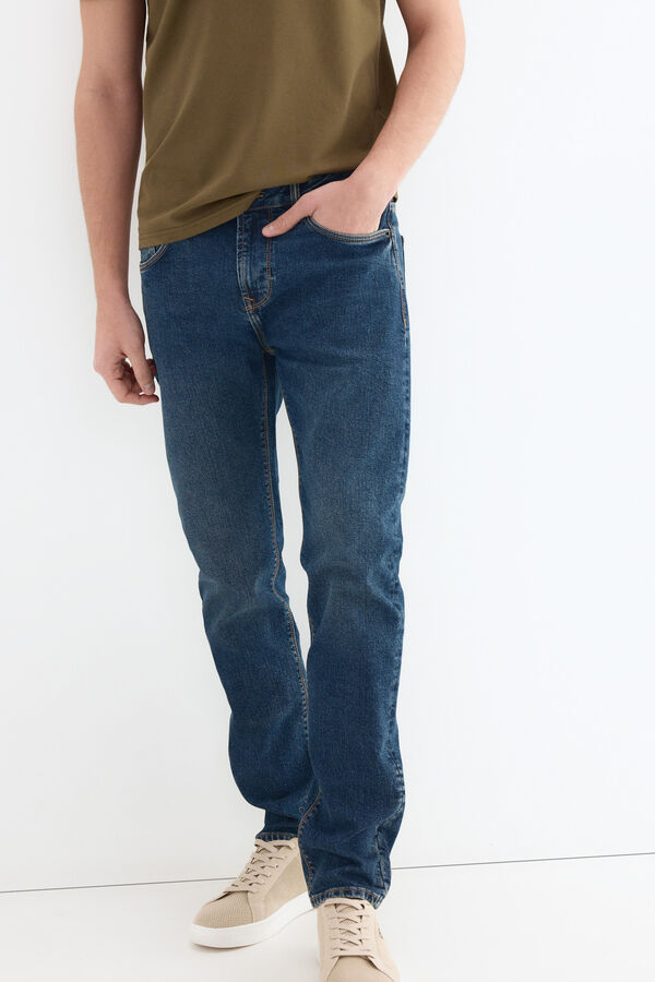 Pedro del Hierro Pantal&oacute;n vaquero premium flex slim Azul