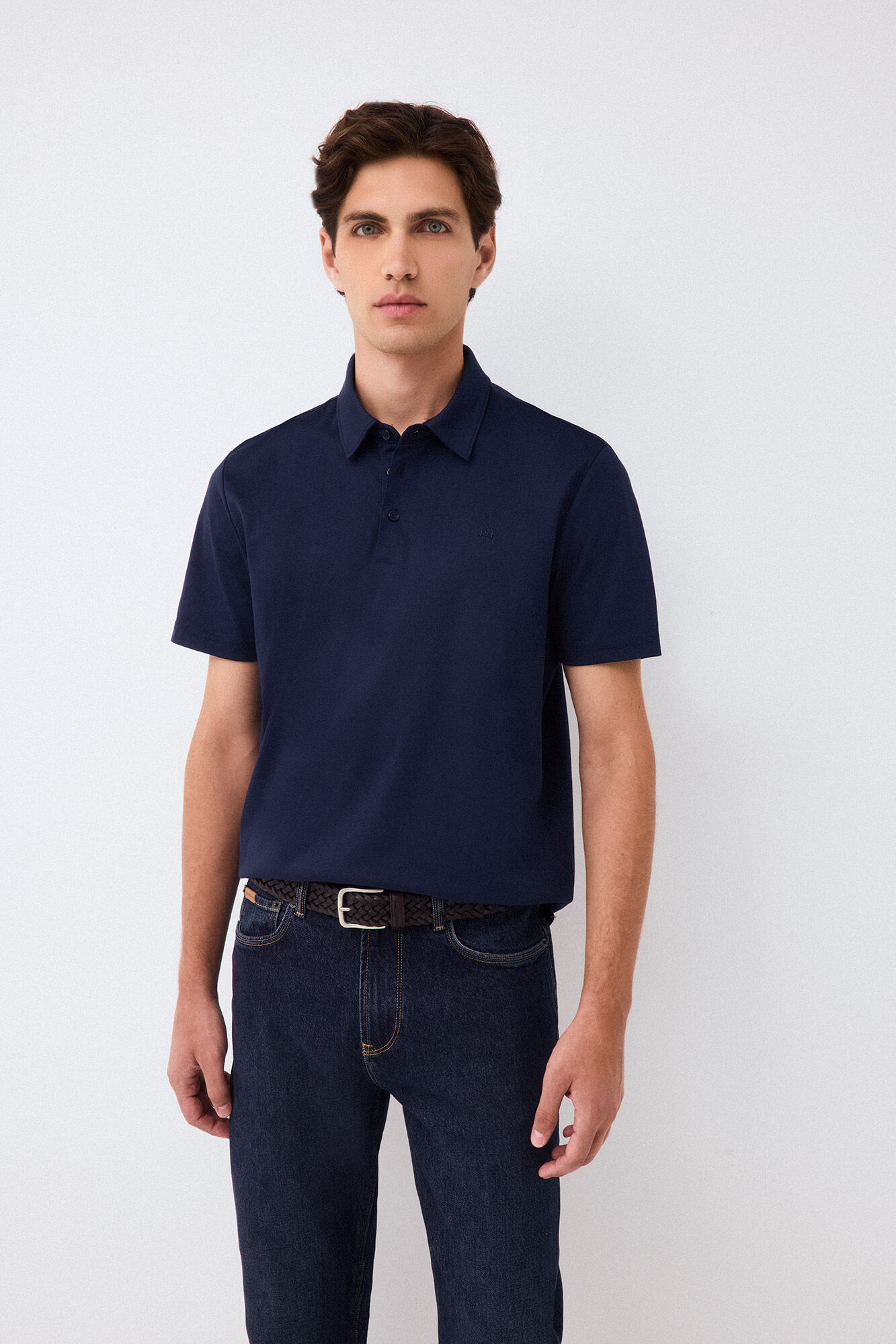 Pedro del Hierro Polo liso mercerizado