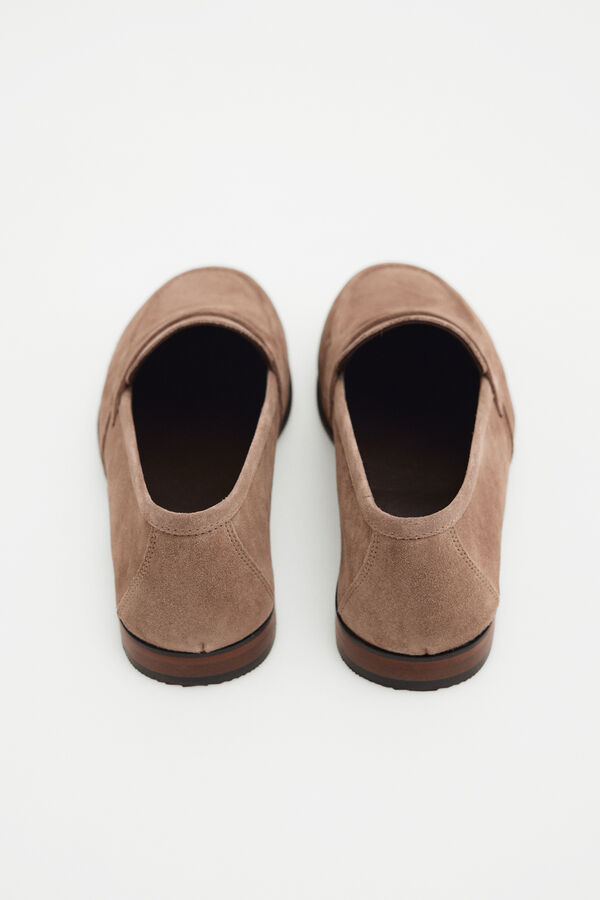 Pedro del Hierro Mocas&iacute;n piel Marr&oacute;n