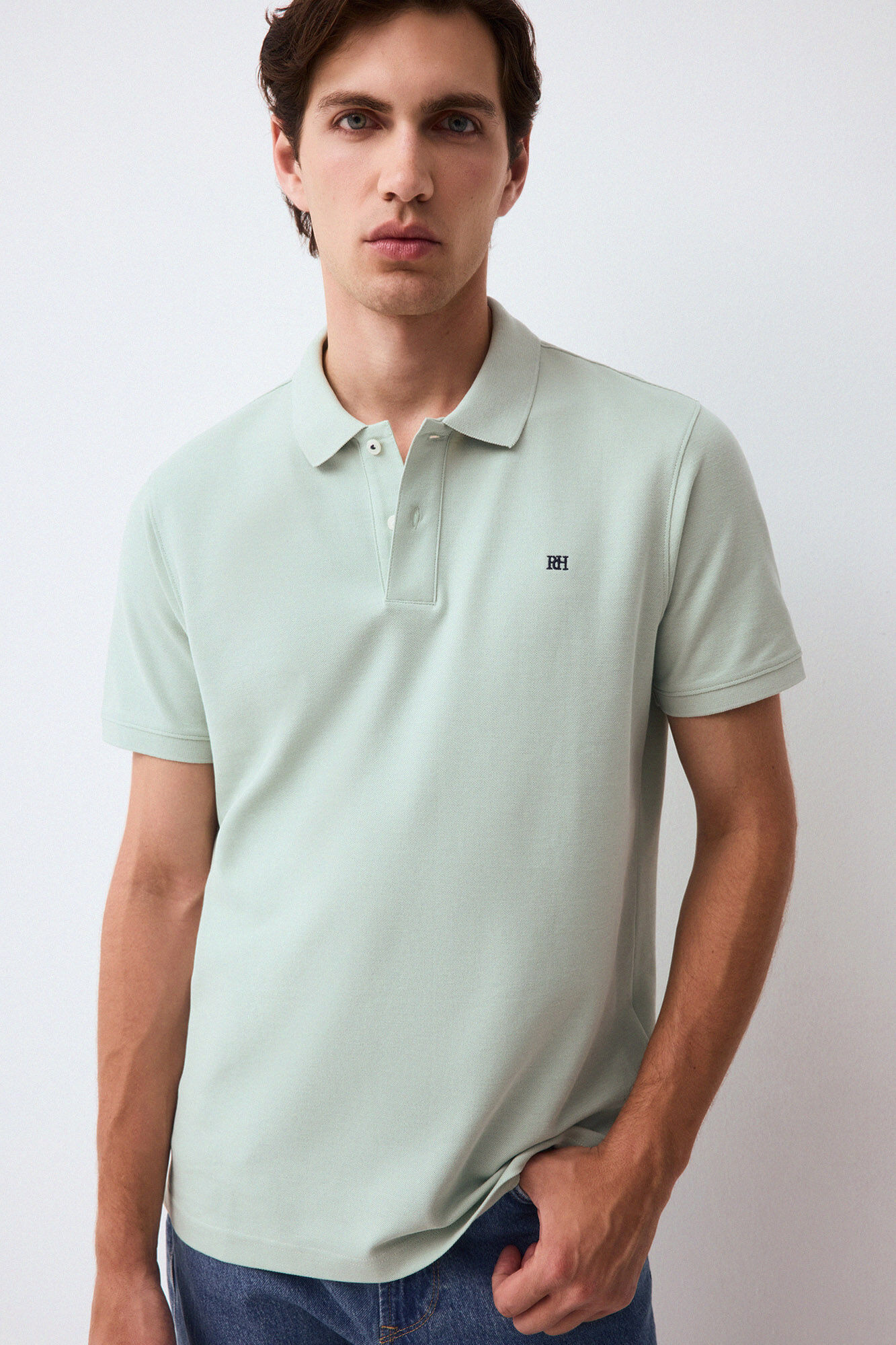 Pedro del Hierro Polo b&aacute;sico piqu&eacute;