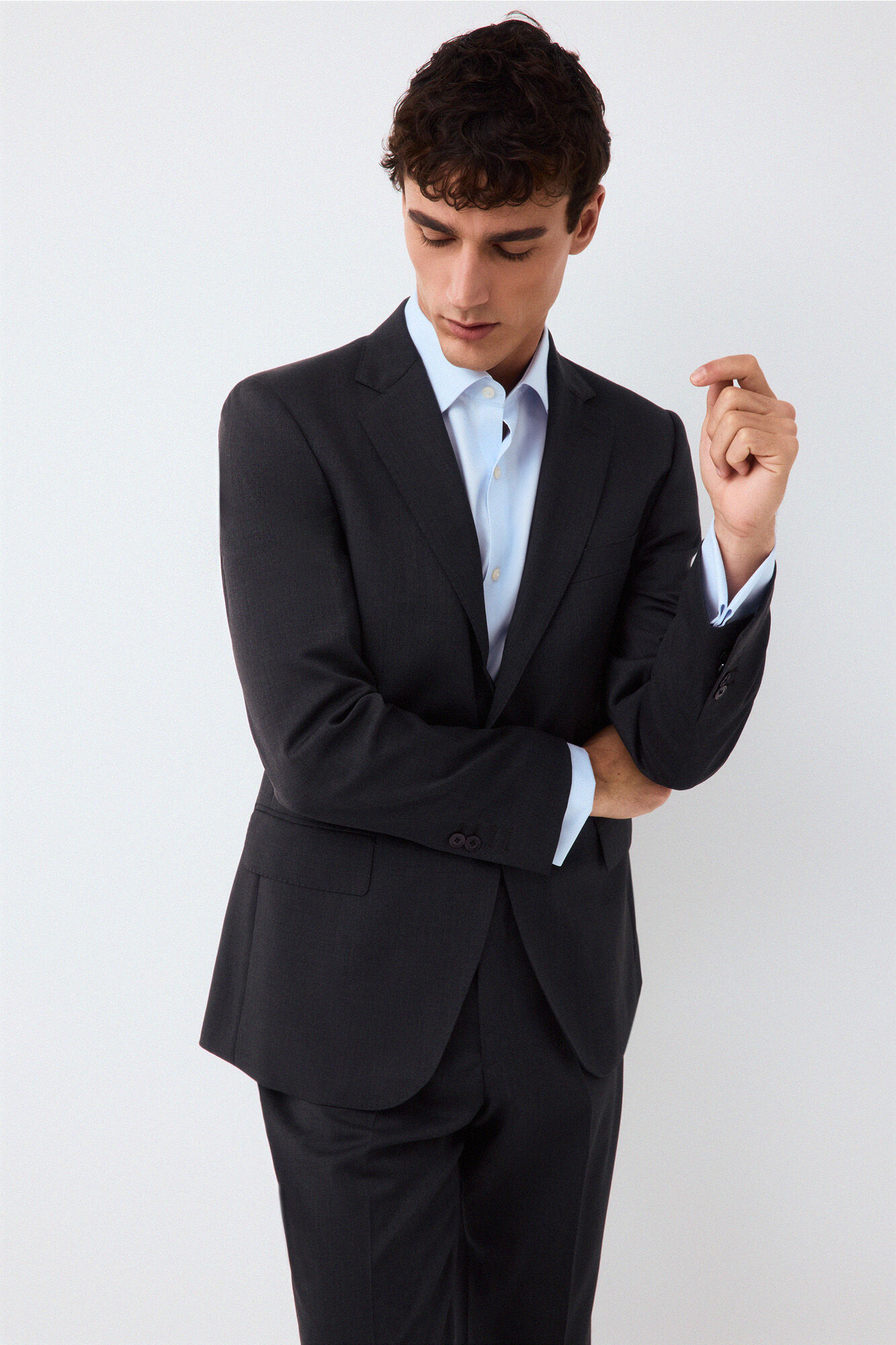 Pedro del Hierro Americana traje coordinado tailored b&aacute;sico