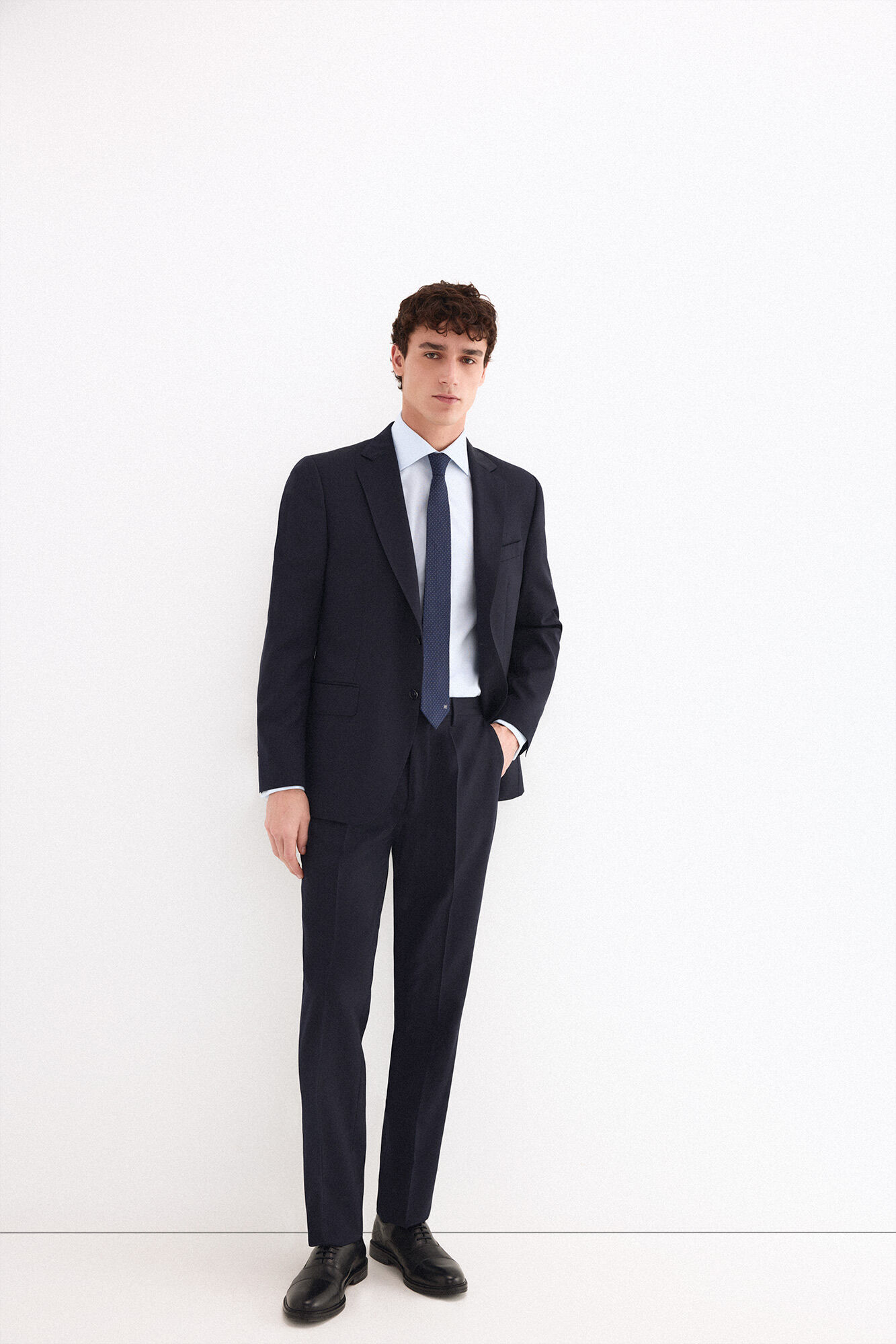 Pedro del Hierro Americana lisa bi-stretch tailor