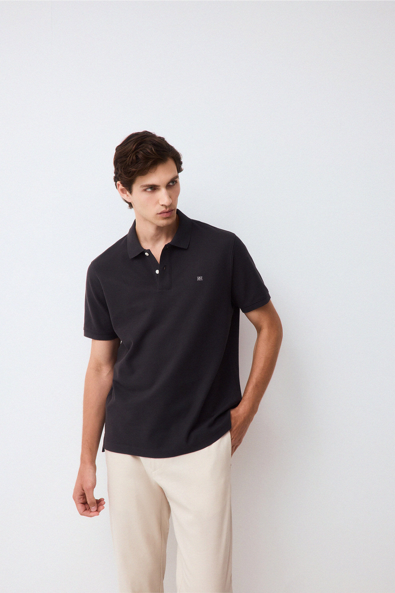 Pedro del Hierro Polo b&aacute;sico piqu&eacute;